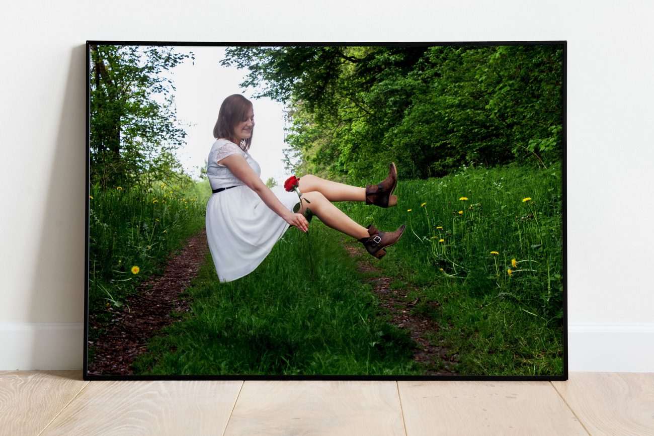 follow the red line rose