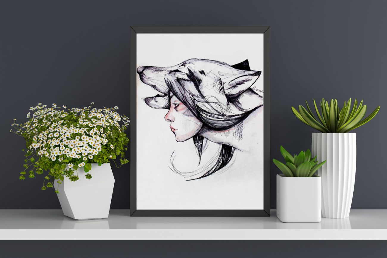 illustration rotkäppchen