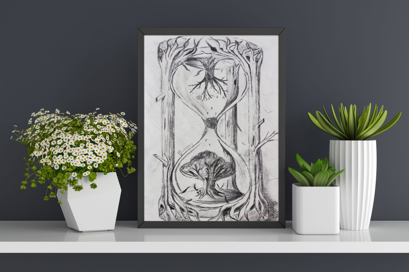 illustration sanduhr